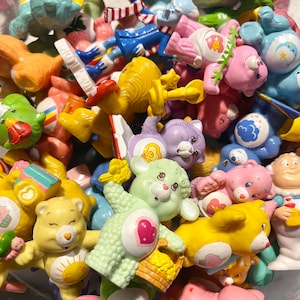 Vintage 1980&#39;s Care Bears and Care Bear Cousins PVC Miniatures *pick your own*