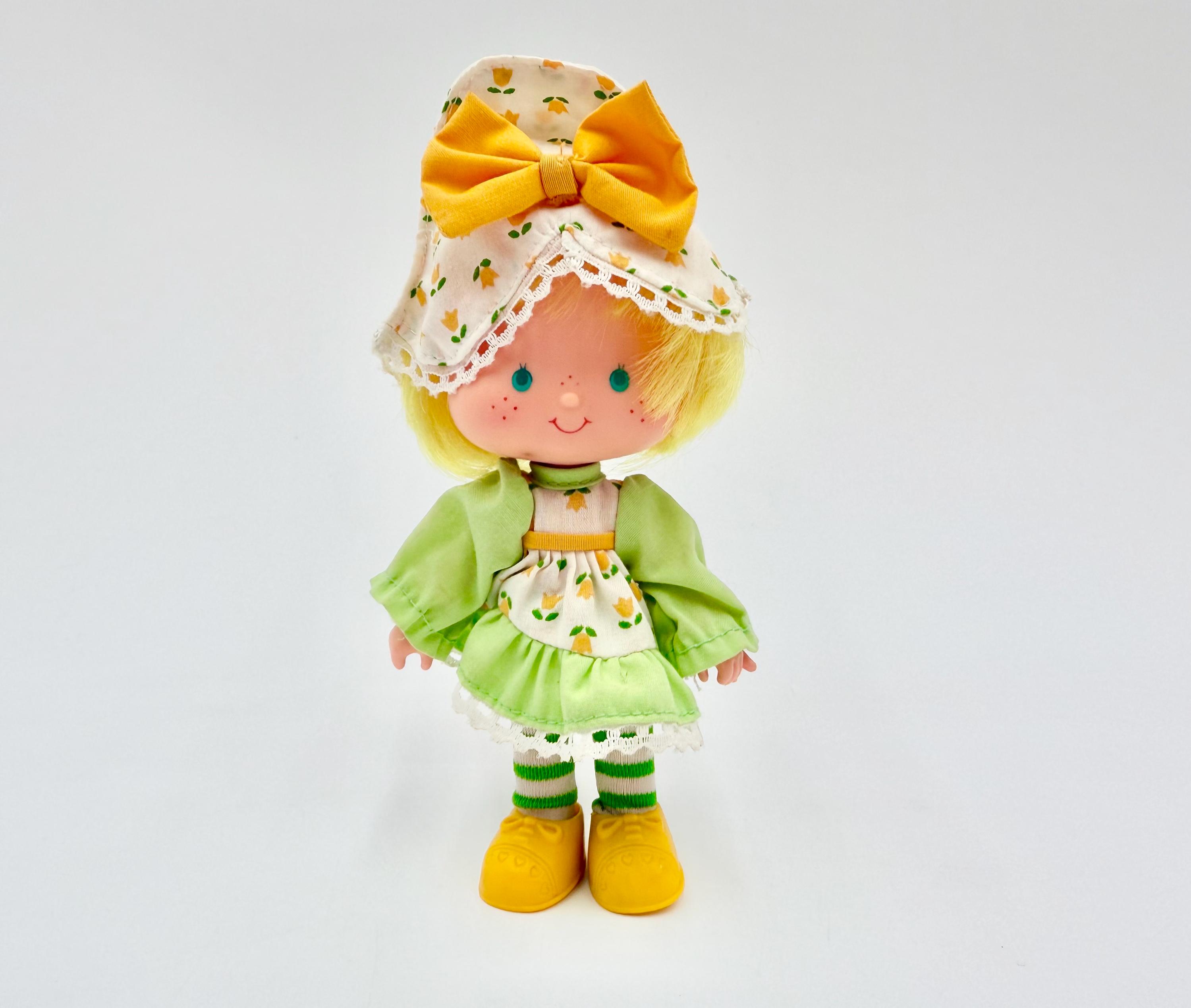 Vintage 1980s Strawberry Shortcake Party Pleaser Mint Tulip Doll