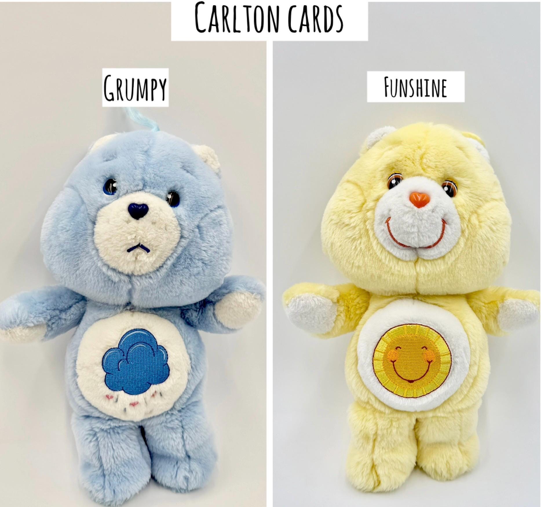 ヴィンテージ　ケアベア ヴィンテージ/モダン「13インチ」ぬいぐるみケアベアとケアベア