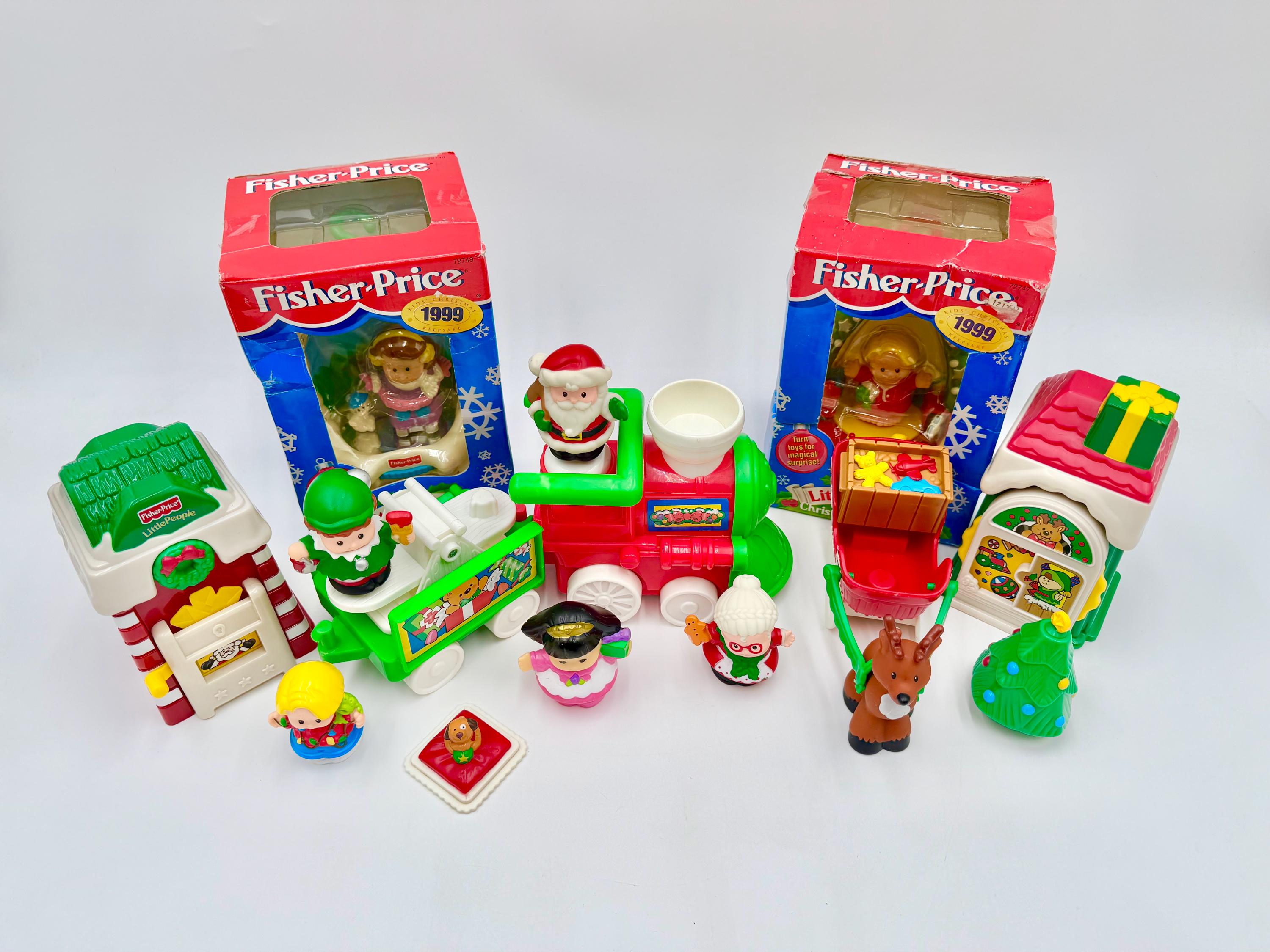 Vintage 1999-2000s Fisher-price Little People Christmas Keepsake