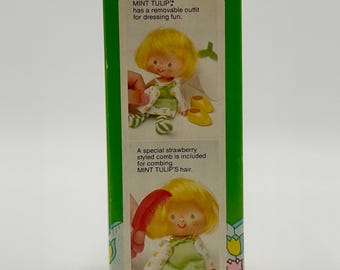 Vintage Kenner 1980s Strawberry Shortcake Mint Tulip With Pet
