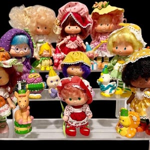 1980s Strawberry shortcake Party Pleaser/Sweet Sleeper dolls