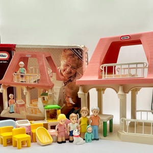 Barbie Doll Little Tikes Dollhouse 1990s Vintage 1990 Little Tikes