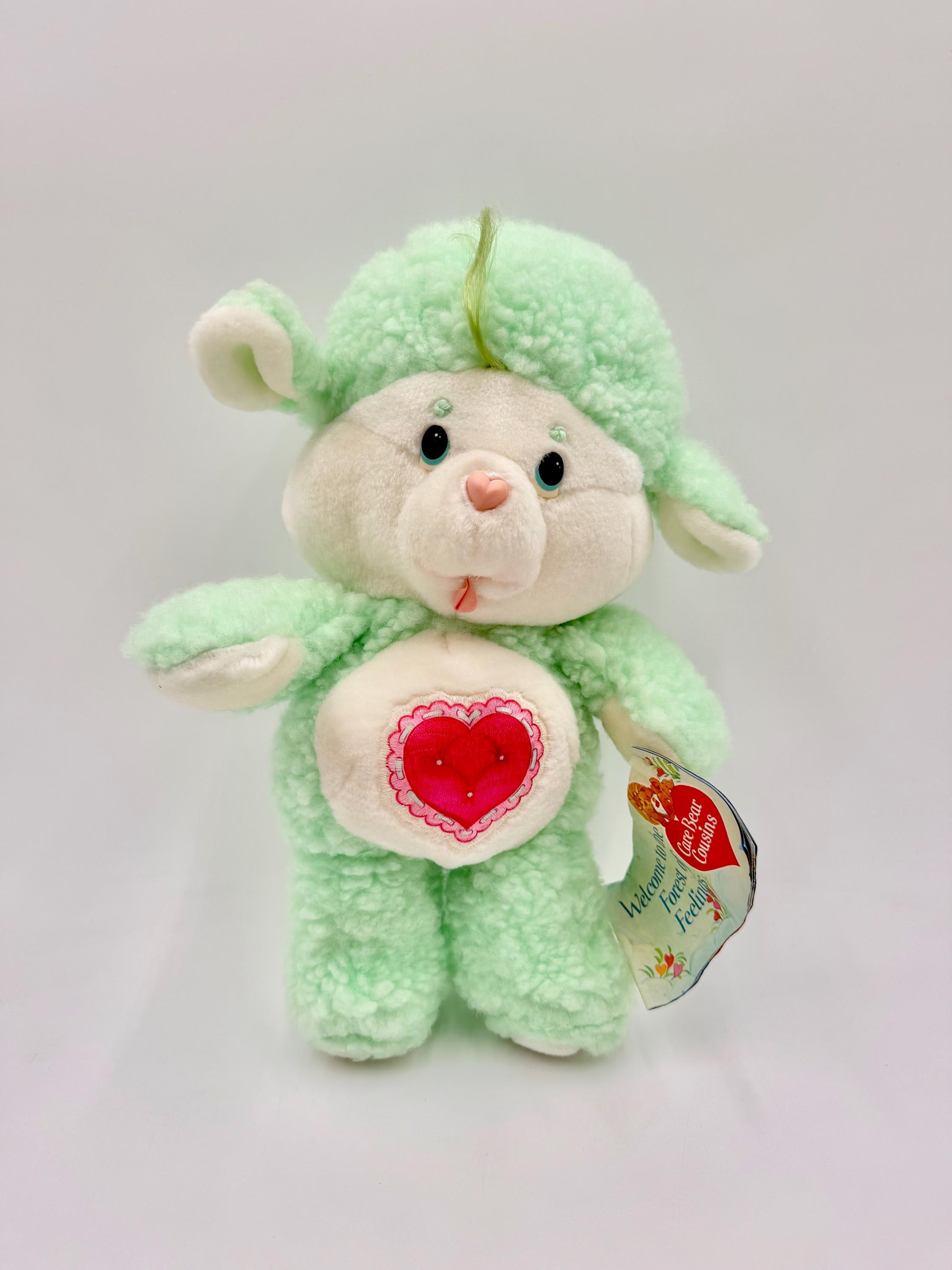 Vintage 1984 Kenner Care Bear Cousin Gentle Heart Lamb 13 Inch