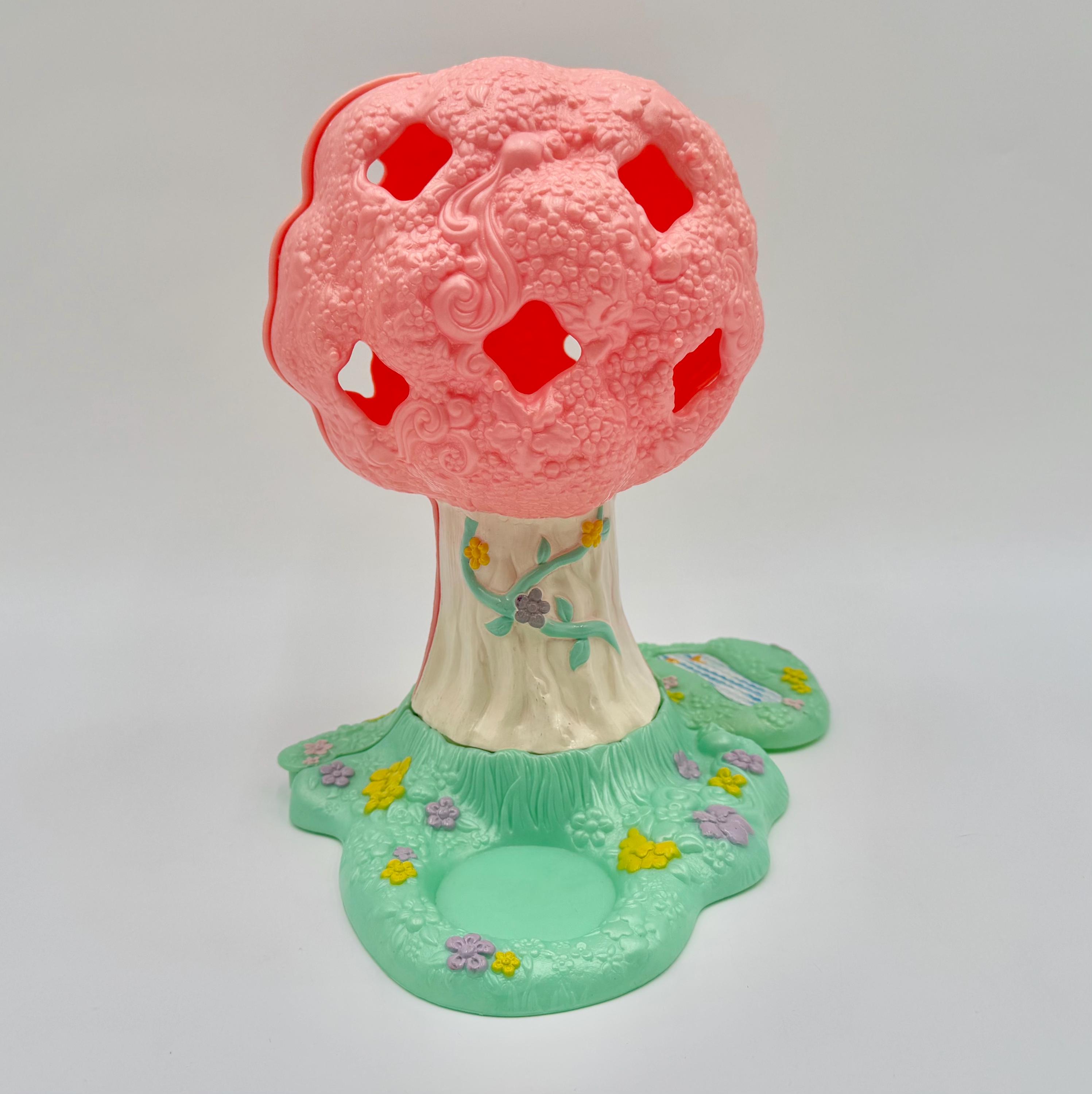 Vintage Mattel 1986 the Pixietail Tree House #3110 With Bouncy