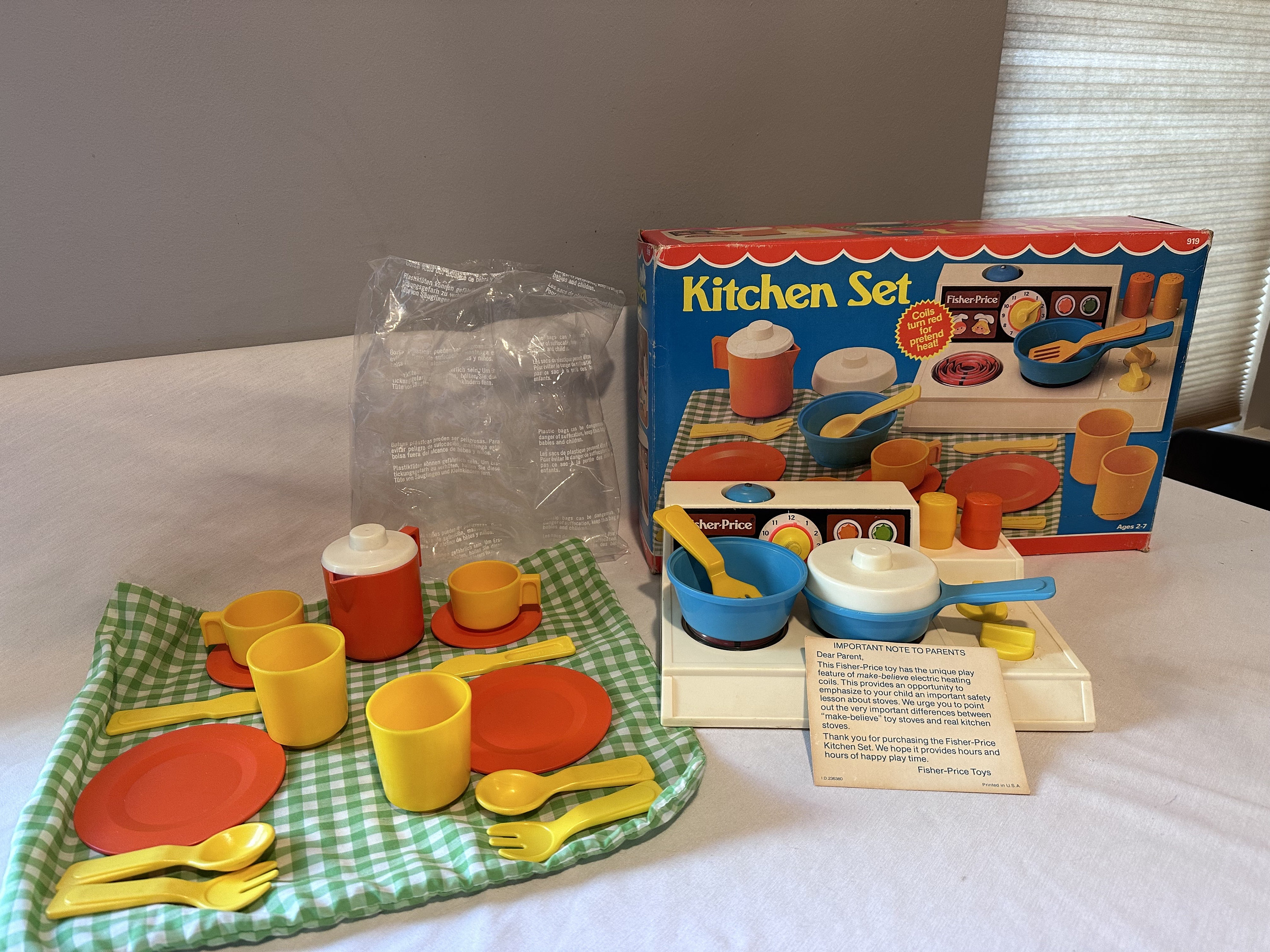 Fisher price kitchen best sale set