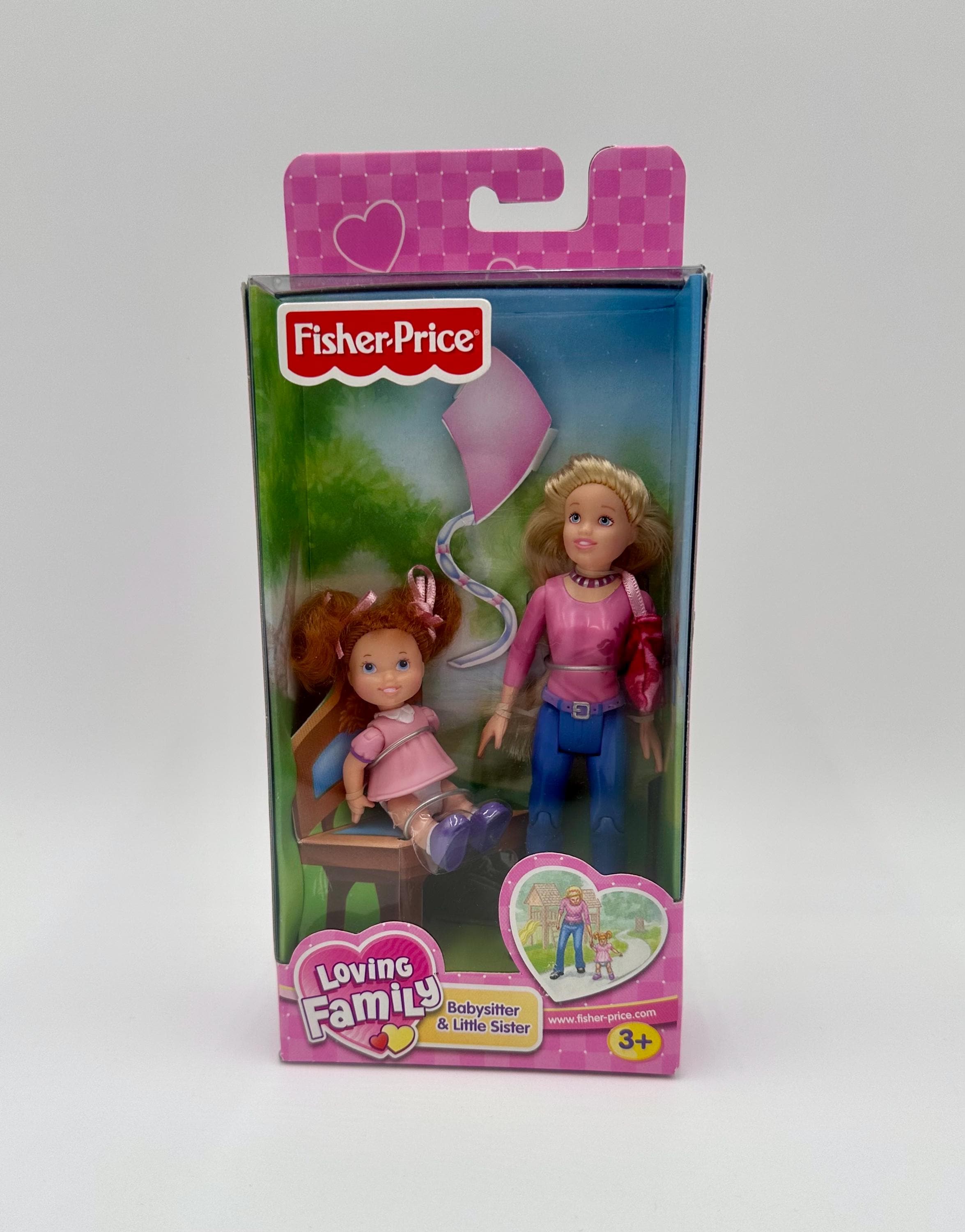 Fisher-Price Loving Family Sister Doll - Includes Backpack And Book, For Dollhouse Play