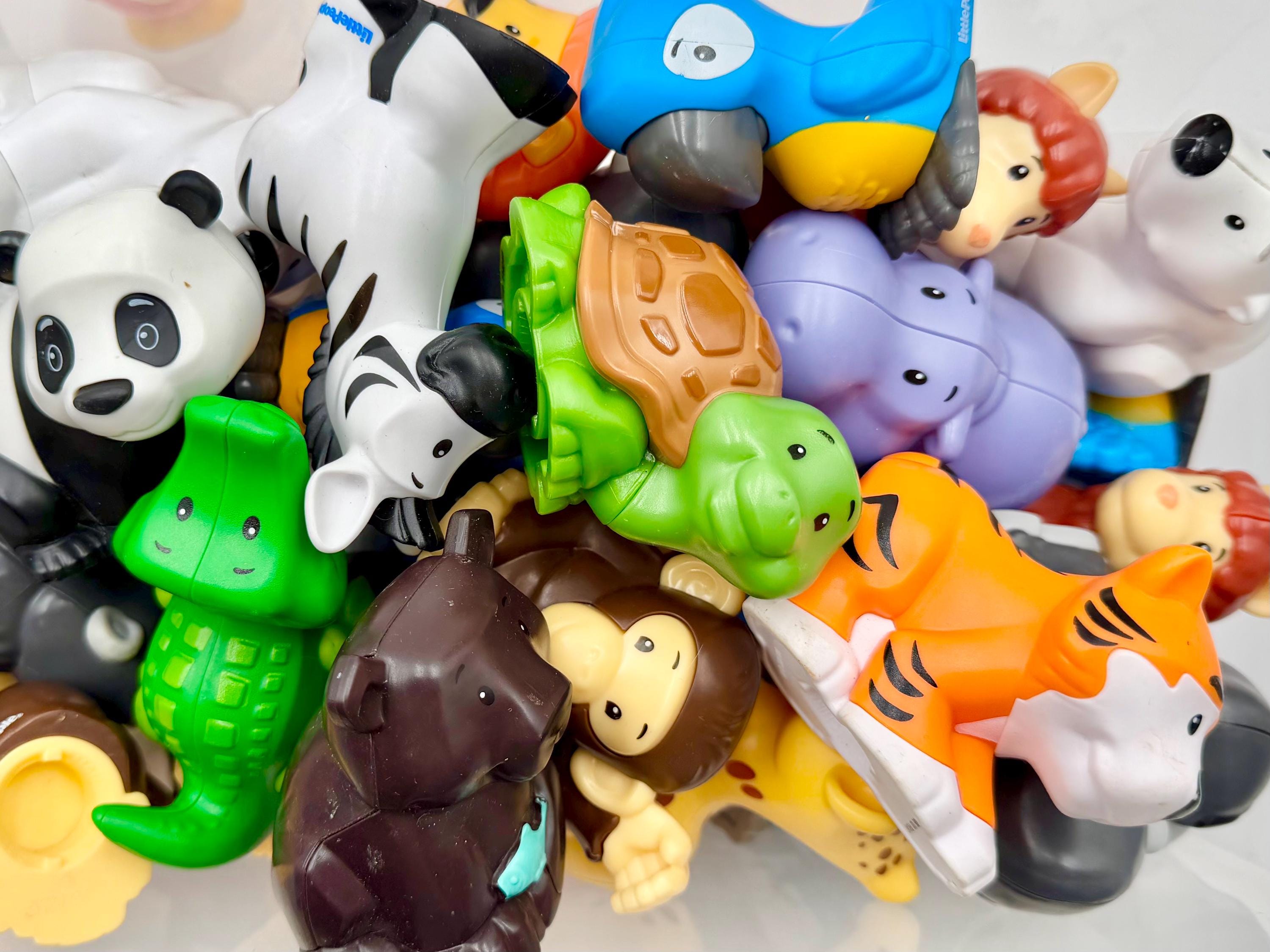 Fisher-price Little People Hard Plastic Safari Zoo Animals 2017-18