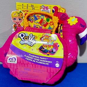 Polly Pocket Flamingo Mega Party