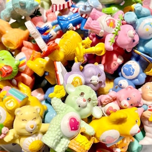 Vintage 1980&#39;s Care Bear and Care Bear Cousins PVC Miniatures *pick your own*