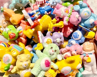 Vintage 1980&#39;s Care Bear and Care Bear Cousins PVC Miniatures *pick your own*