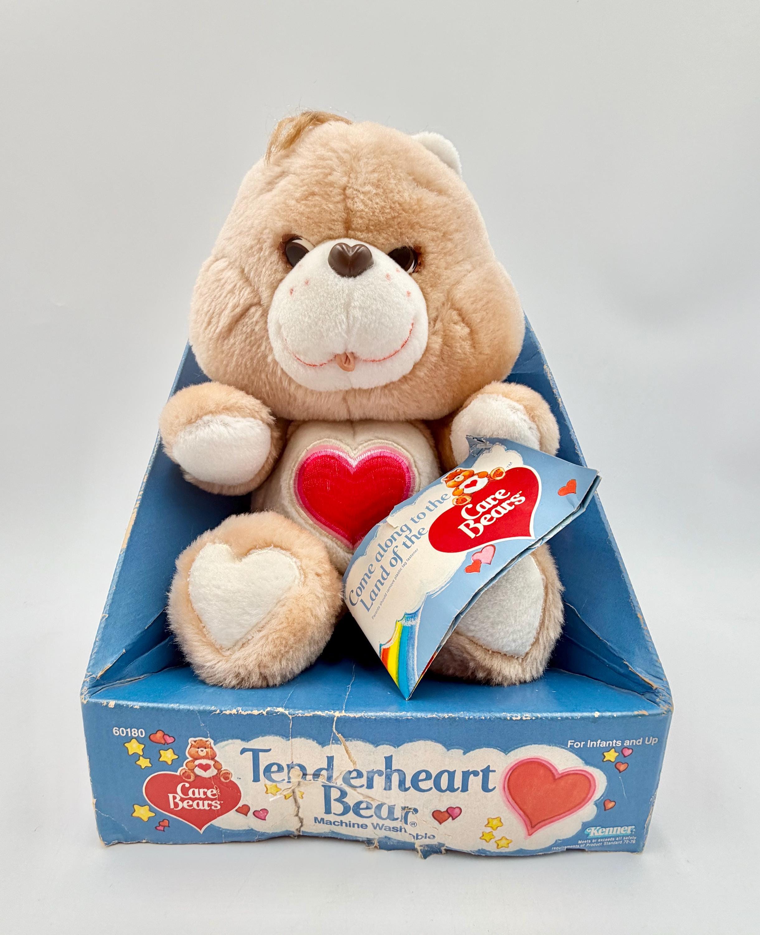 Vintage 1983 Kenner 13 Inch Tenderheart Care Bear in Original Box