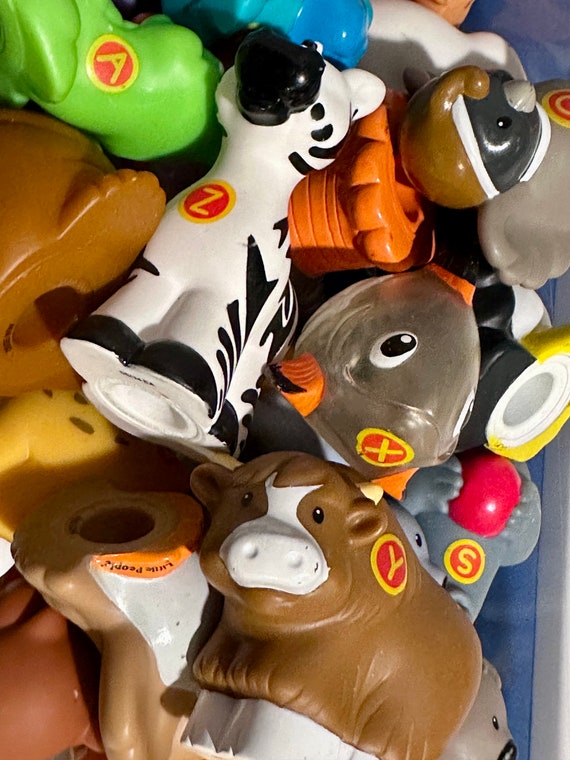 Vintage 2004 Fisher-price Little People A-Z Learning Zoo