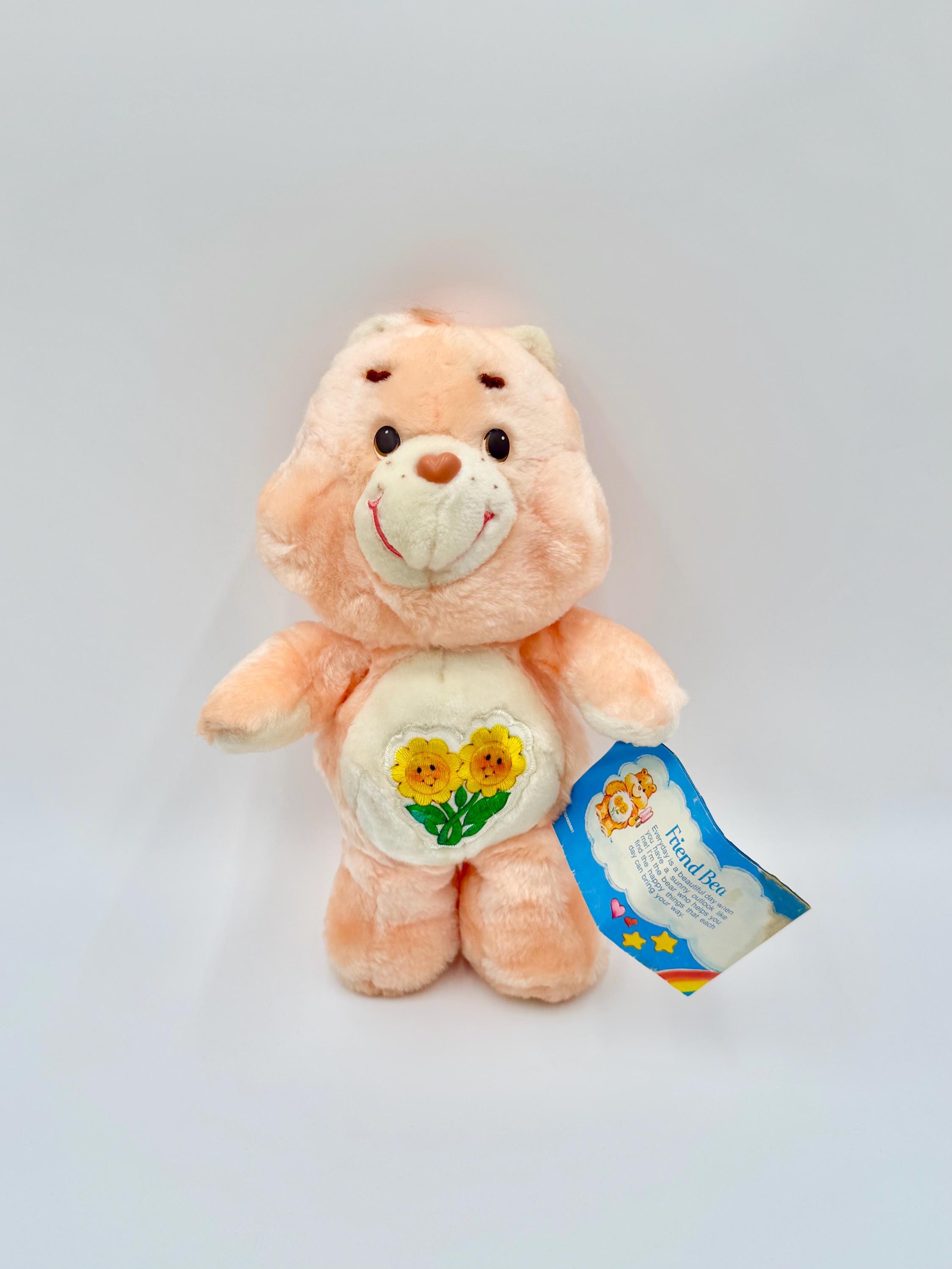 Vintage 1983 Kenner Plush 13 Inch Friend Care Bear With Tag - Etsy