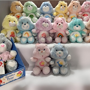 1983 "13" Inch Vintage Plush Care Bears *PICK YOUR OWN*