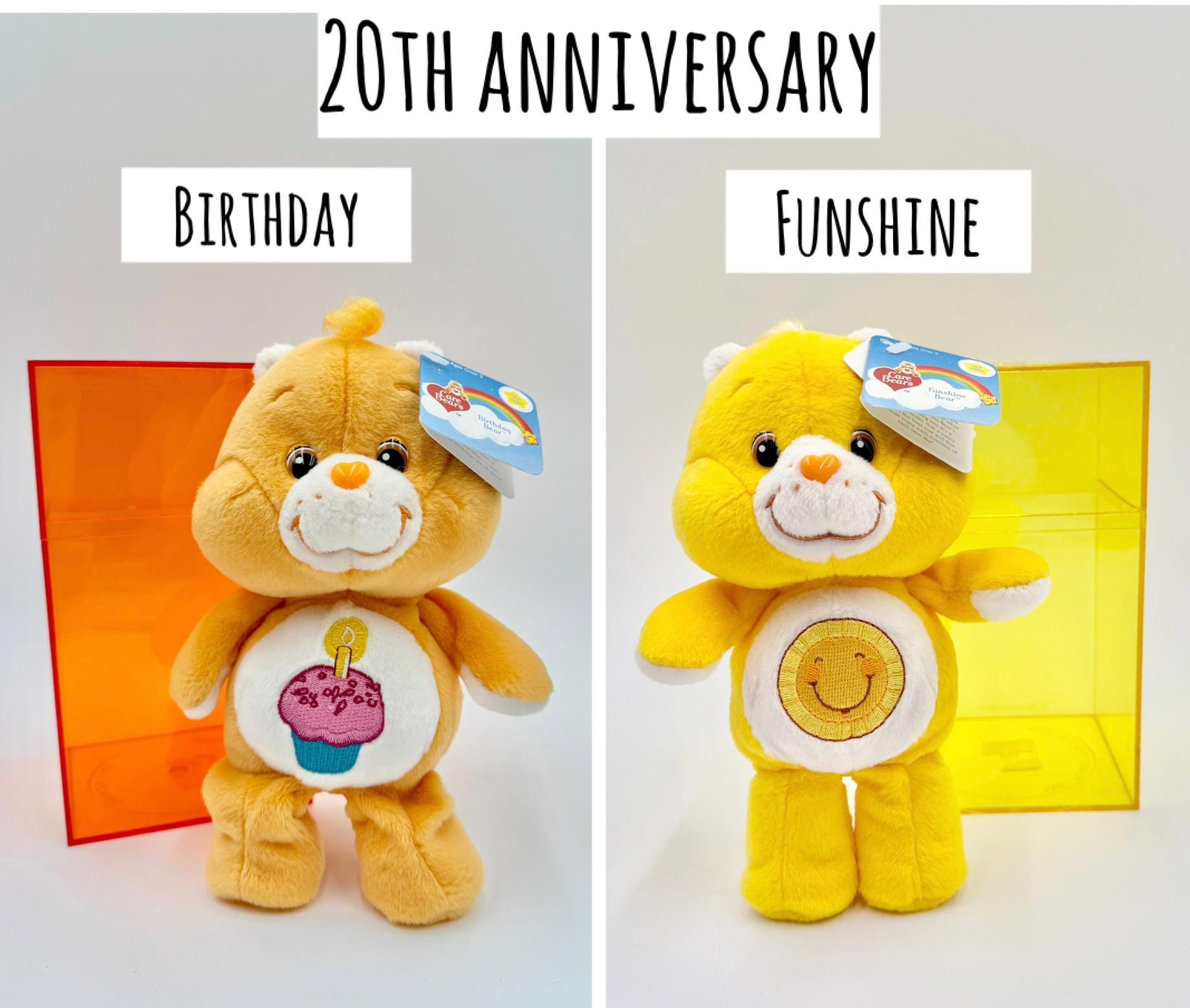 ヴィンテージ/モダン 2002-16 8-9インチ ケアベアとケアベアカズンズ