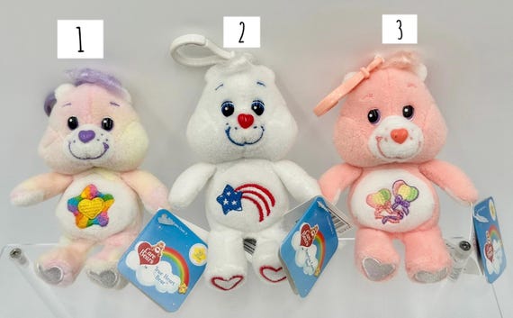 2000年代ヴィンテージ ケアベア キーチェーン/アタッチャブル/ミニベア
