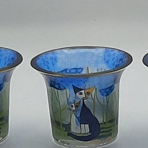 Goebel Rosina Wachtmeister Luca E Luciana 3 Piece Tea Light Candle