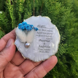Epoxy Magnet For Guest Gift, Wedding Favors,  Magnet Favors, Baby Shower Favors, Bridal Favors, Rustic Favors, Birthday Favors