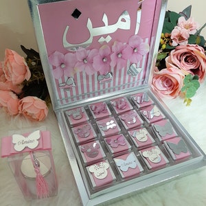Baby Chocolate, Baby Shower Chocolate, Chocolate Favors, Baby Favors ,  Birtday Favor, Customized Chocolate,