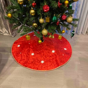 Christmas tree skirt, Christmas tree decor, Tapestry Christmas tree skirt. New Year decoration. Christmas Gifts
