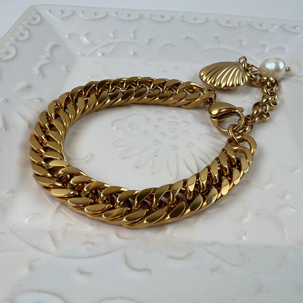 BRACELET CHUNKY - Or