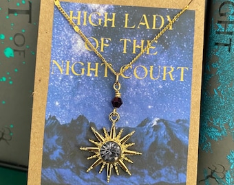 High lady of the Night Court Necklace