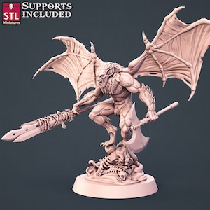 Winged Vampire/Vampire Hybrid/3Dprinted