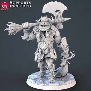 Frost Giant/3D Printed/Large Giant/Hunting