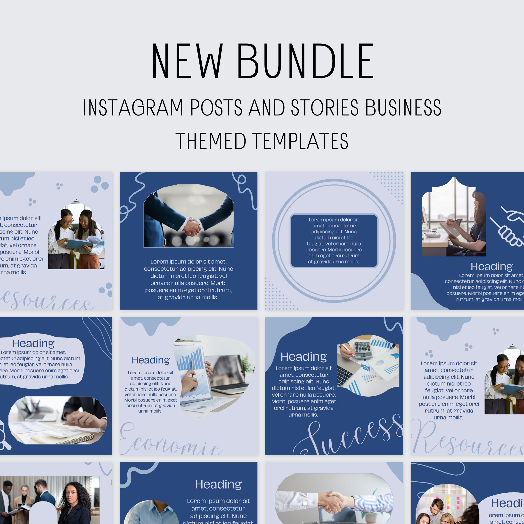 90 Canva Blue Business Themed Instagram Feed & Stories Templates | Social  Media Templates | Instagram Templates | Corporate Office Workplace - Etsy  Australia