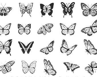 Butterfly svg, Butterfly svg bundle, Layered Butterfly Bundle Cricut SVG Files, Butterflies, Butterfly Svg for Cricut, Butterfly Clipart