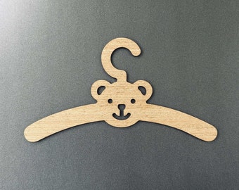 Baby Hanger Laser Cut SVG Bundle | Baby Hanger Kids Design | Funny Kids Design Kids Clothes Closet Hangers SVG bundle by Oxee, wooden baby