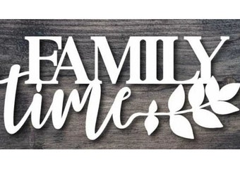 Family time SVG Family time, Cricut,Family time Png, Family time Vector clipart, Family time Silhouette  Fall Laser cut Cnc wood cutting