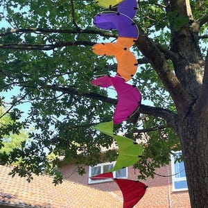 Rotating snail, wind chime, garden decoration, summer party, terrace decoration, balcony decoration