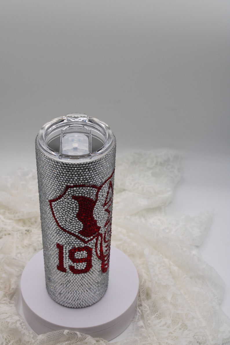 Delta Rhinestone 20 Oz Delta Sigma Theta Rhinestone Tumbler - Etsy
