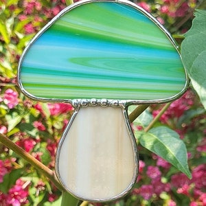 Mystery Mushrooms: Groovy Stained Glass Suncatchers for Your Home Decor, Stained Glass Window Hangings