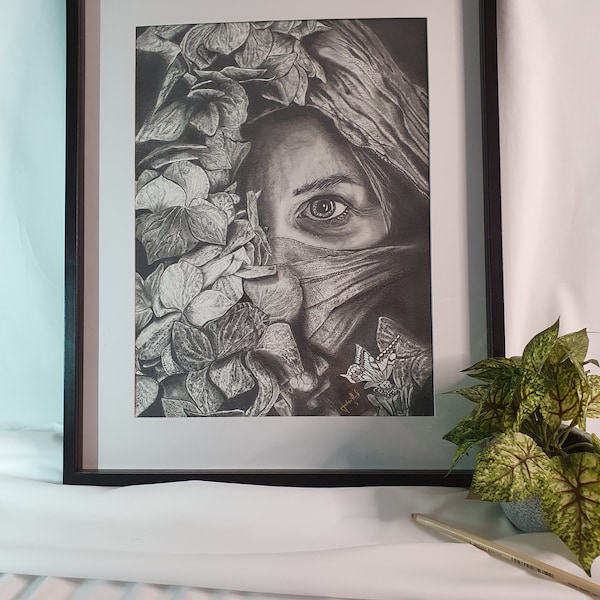 Hyper Realistic Pencil Art Print - Etsy