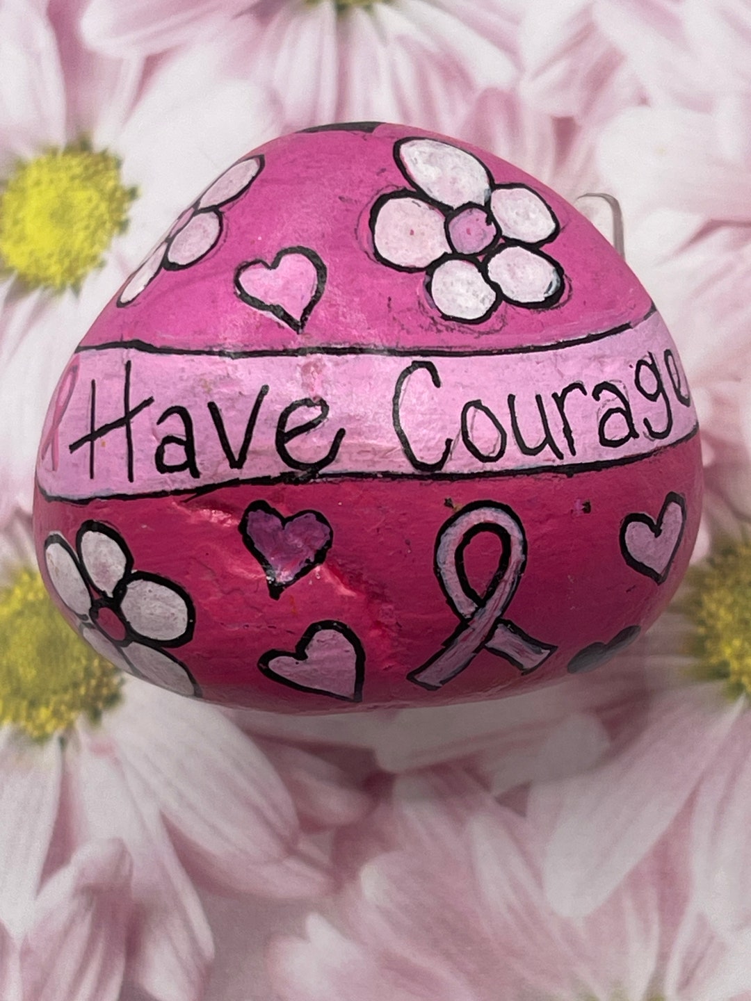 Breast Cancer Awareness, Have Courage, Pink Ribbon, October, Hand ...
