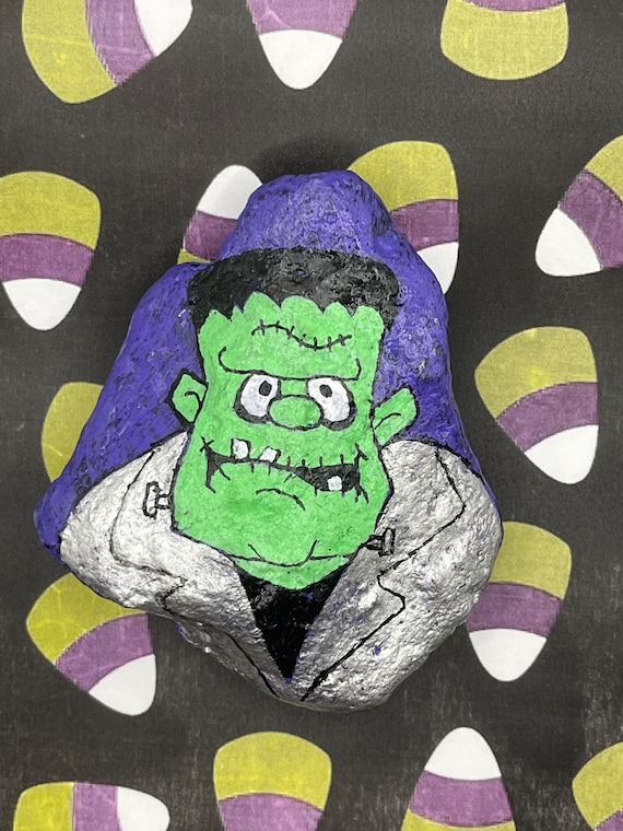 フランケンシュタイン絵画アクリル絵画