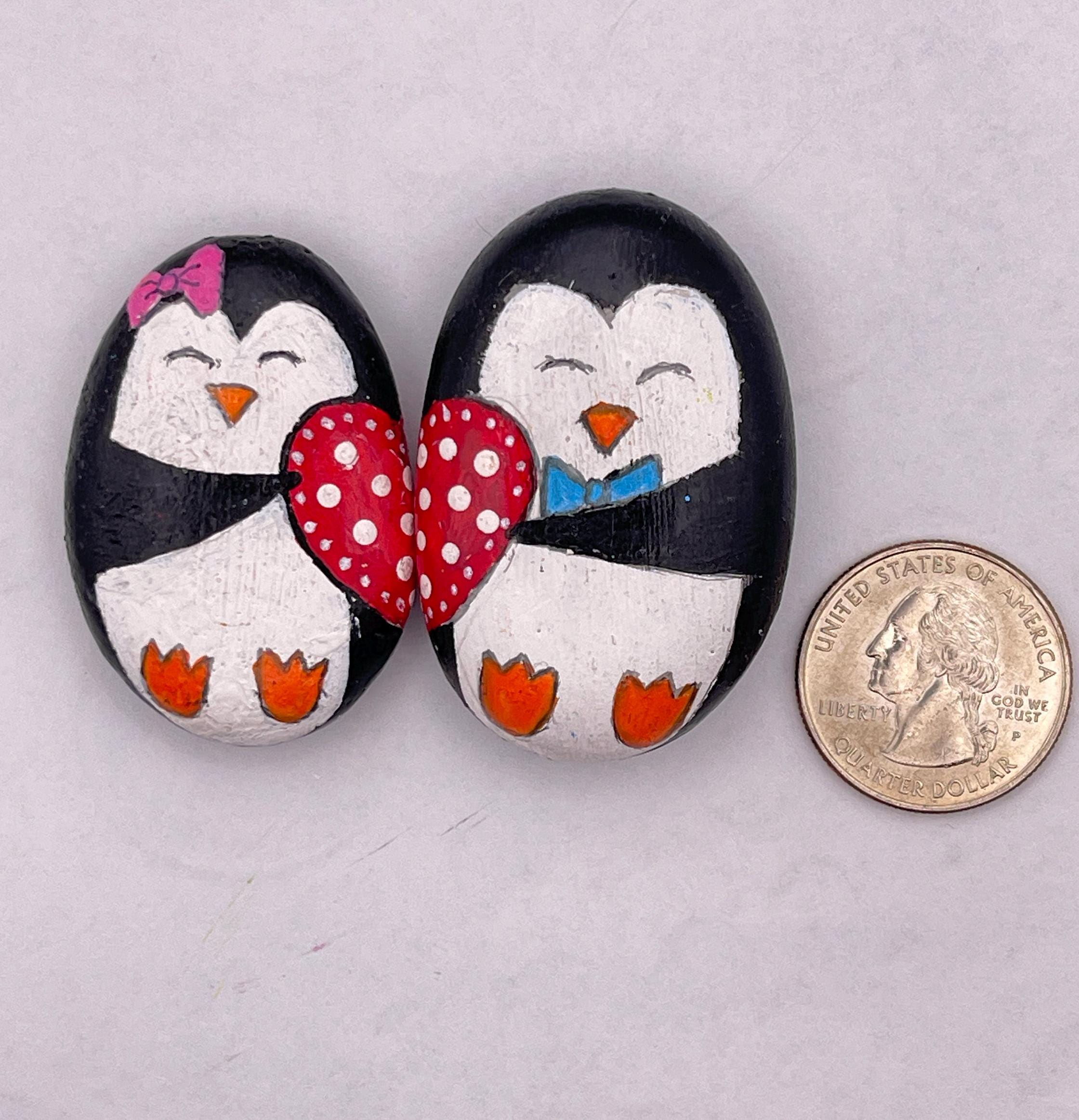 4 Spille Smaltate A Forma Di Animale – Coppie Con Cuore: Coniglio, Volpe, Gatto E Pinguino – Per Zaini, Bavero, San Valentino E Anniversario