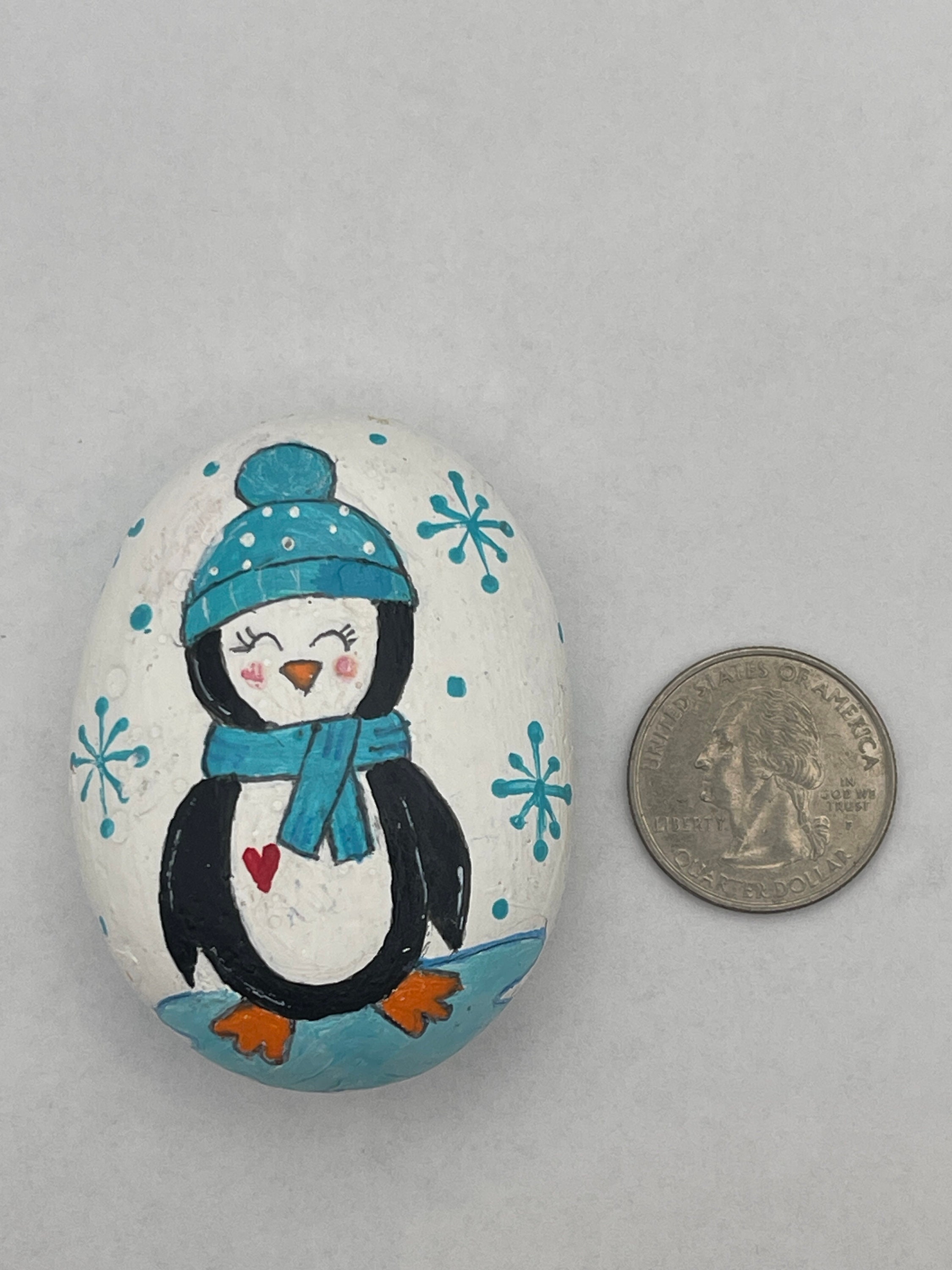 Pinguin-Schneemann Gartenflagge – Bunt, Blau-weiß, 30.5 X 45.7 Cm, Winter-Deko Für Draußen