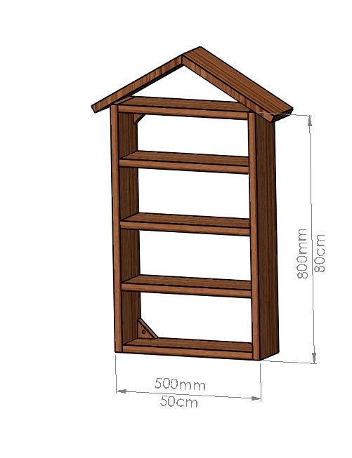 Bookcase DIY Plans Easy Beginner Level Shelves Storage - Etsy