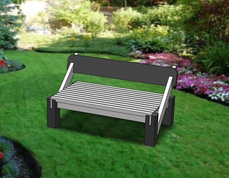 Sofa Plans/wood Plan/seat Plans/garden Bench Plan/patio Etsy