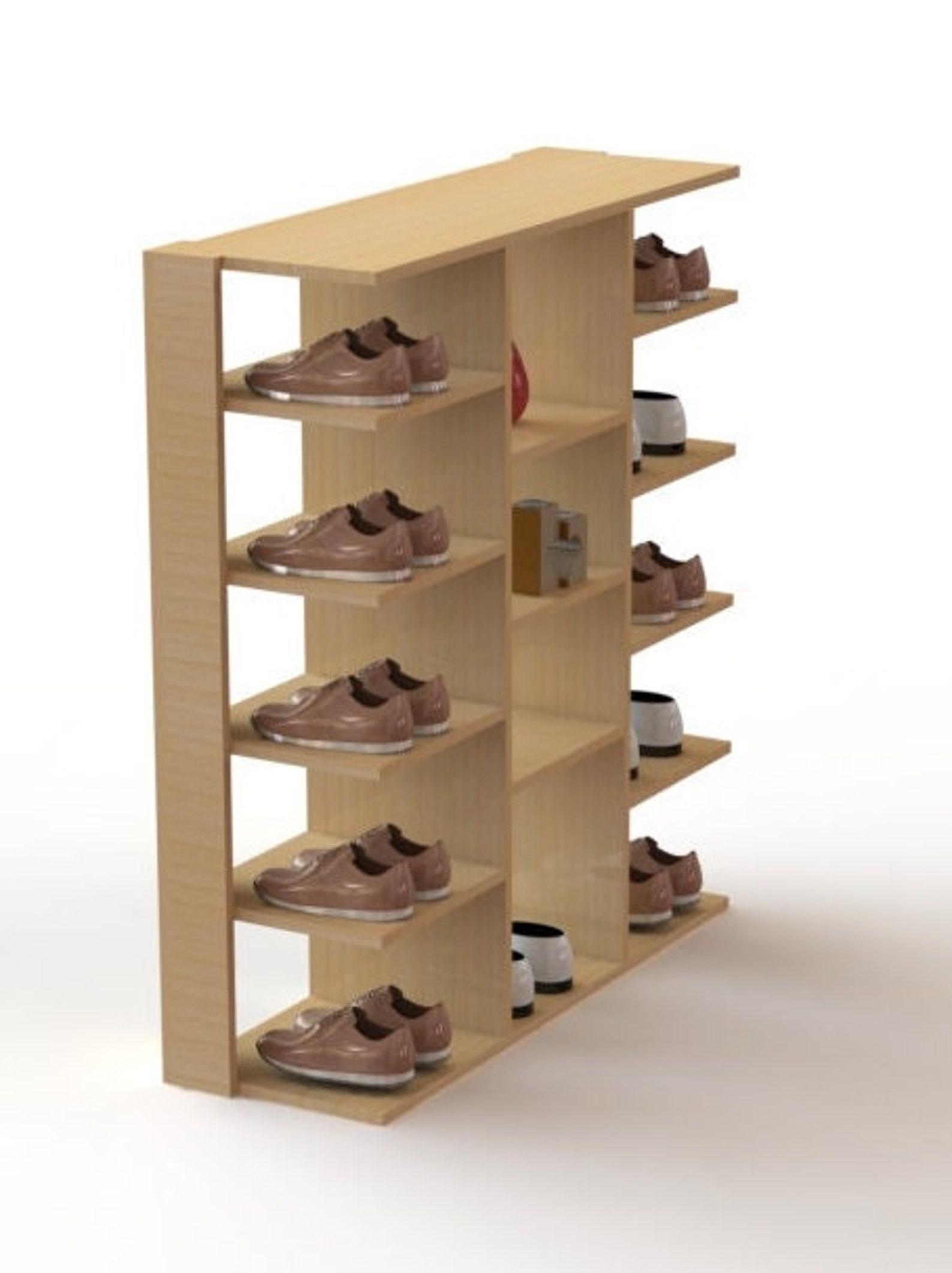 Shoe Rack Plan/shoe Tower Plan/shoe Shelf Plan/shoe Organizer Etsy