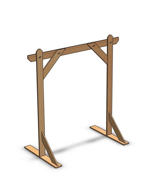 Diy Wedding Arbor Plans/build Plan for Wedding Arch for Bohem Etsy