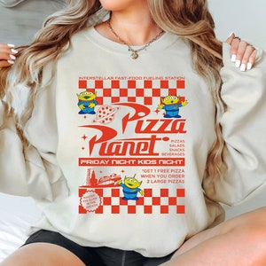 Toy Story Pizza Planet Shirt, Alien Pizza Planet Shirt, Pizza Lover Shirt, Disney Snacks Shirt, Pizza Planet Matching Shirts