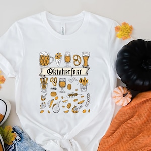 Octoberfest Beer Festival Shirt, German Festival Drinking Team T-Shirts, Ich Heart Bier, Oktoberfest Shirt, I Love Beer, Beer Lovers Gift