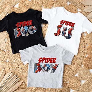 Benutzerdefinierte Familien-Spinnen-Shirts, Spinnen-Jungen-Shirt, Spinnen-Mama, Spinnen-Papa, Spinnen-Mädchen-Shirt, Spinnen-Party-Shirts, Spinnenfamilie Shirts, Spinne