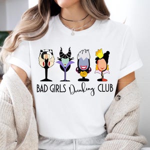 Bad Girls Drinking Club Shirt, Disney Villains Drinking T-Shirt, Epcot Center Shirts, In My Villains Era Shirt, Disneyland Girls Trip Shirt