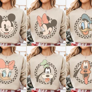 Mickey and Minnie Couple Shirt, Retro Mickey Shirt, Retro Minnie Shirt, Mickey Minnie Valentines Shirt, Her Mickey His Minnie Shirts